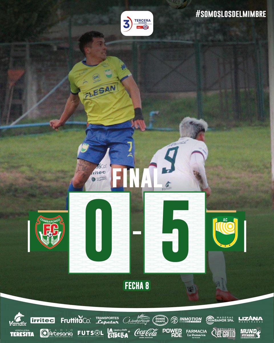 Dura derrota en La Mansión Del Mimbre.
El camino es largo,
Prohibido rendirse!!!
Que se queden los de verdad, los de triunfos vuelvan cuando ganemos.
#LosDelMimbre