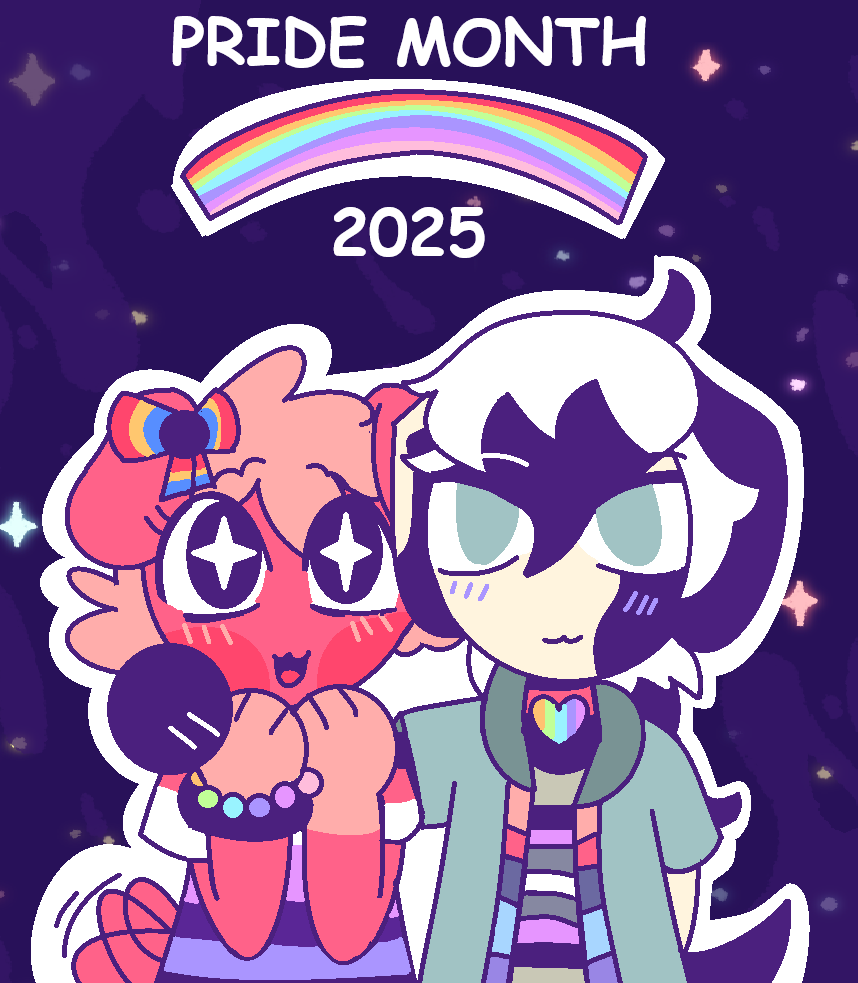 AlanaBaker32830's tweet photo. #purrfectapawcalypse
This may be early for some of you but... 
HAPPY PRIDE MONTH!!!❤️🧡💛💚💙💜
Olive: Pansexual + Genderfluid
Patches: Greysexual + Omnisexual https://t.co/wL0wsQUYha