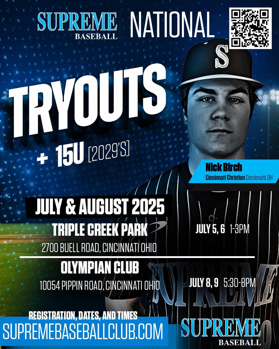 Supreme Baseball National tweet media