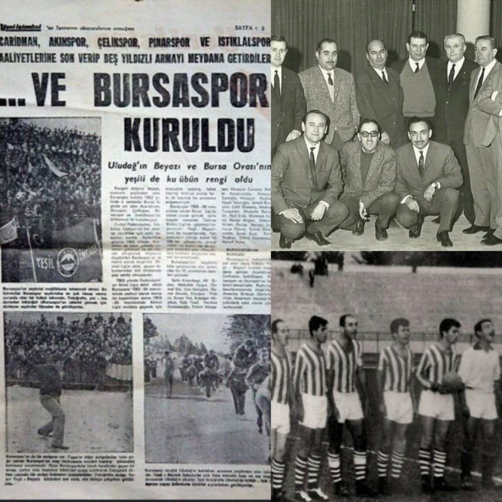 Bursaspor’umuzun 62. Kuruluş yılı kutlu olsun.