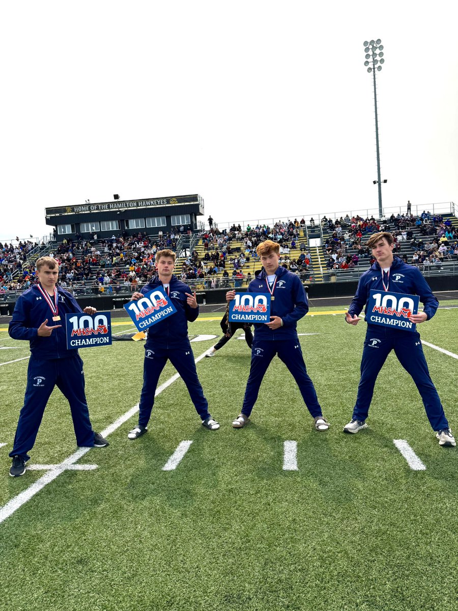 D2 4x100 State Champs🥇