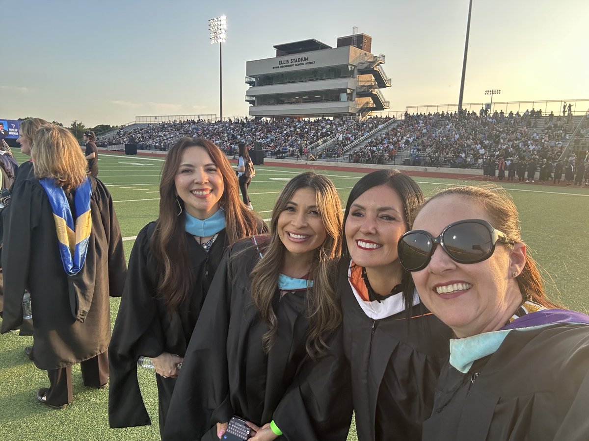 Let’s do this! Here to cheer on the Nimitz grads of 2025!