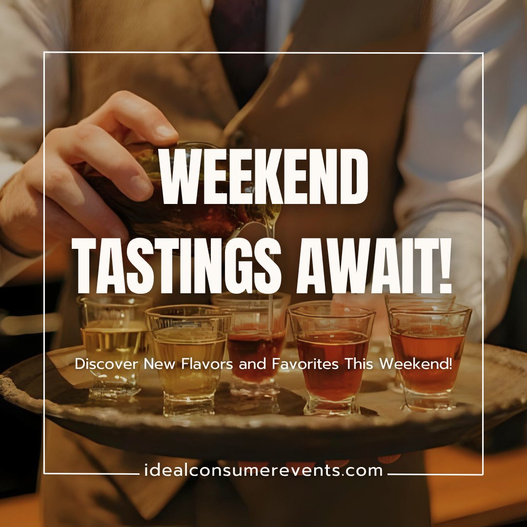 IdealEvents2016's tweet image. 🍷 Kick off your weekend with a tasting adventure! 🍷

Join us at various Illinois locations for exclusive #TastingEvents featuring premium wines and spirits!

🍇 Discover new flavors, meet fellow enthusiasts, and find your next favorite drink!

#WeekendVibes #IdealConsumerEvents