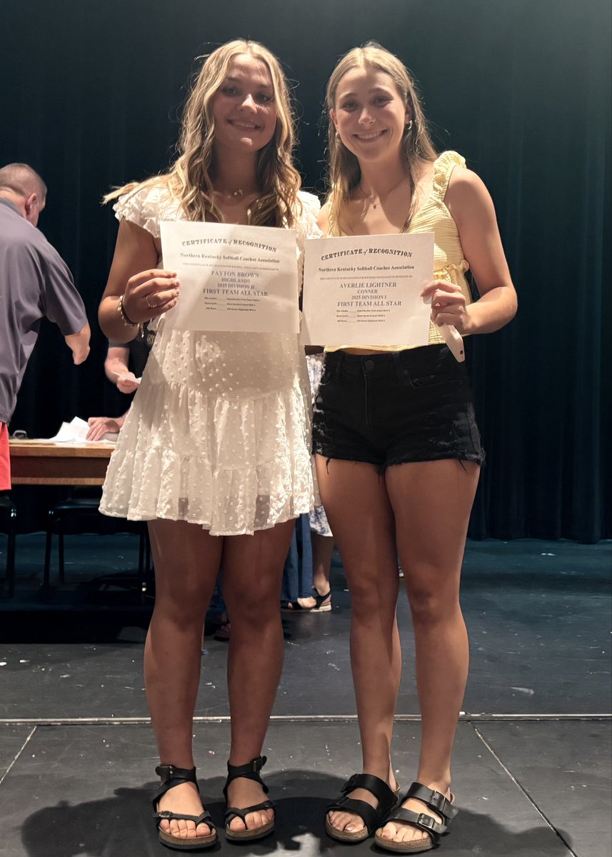 Congratulations to our #5 <a href="/PMBrown1203/">PaytonBrown</a>  and #19 <a href="/A_Lightner2026/">Averie Lightner</a> on being selected to 1st Team Allstars for the Northern Kentucky Coaches Association!! Congrats ladies on a phenomenal high school season!! #BePremier