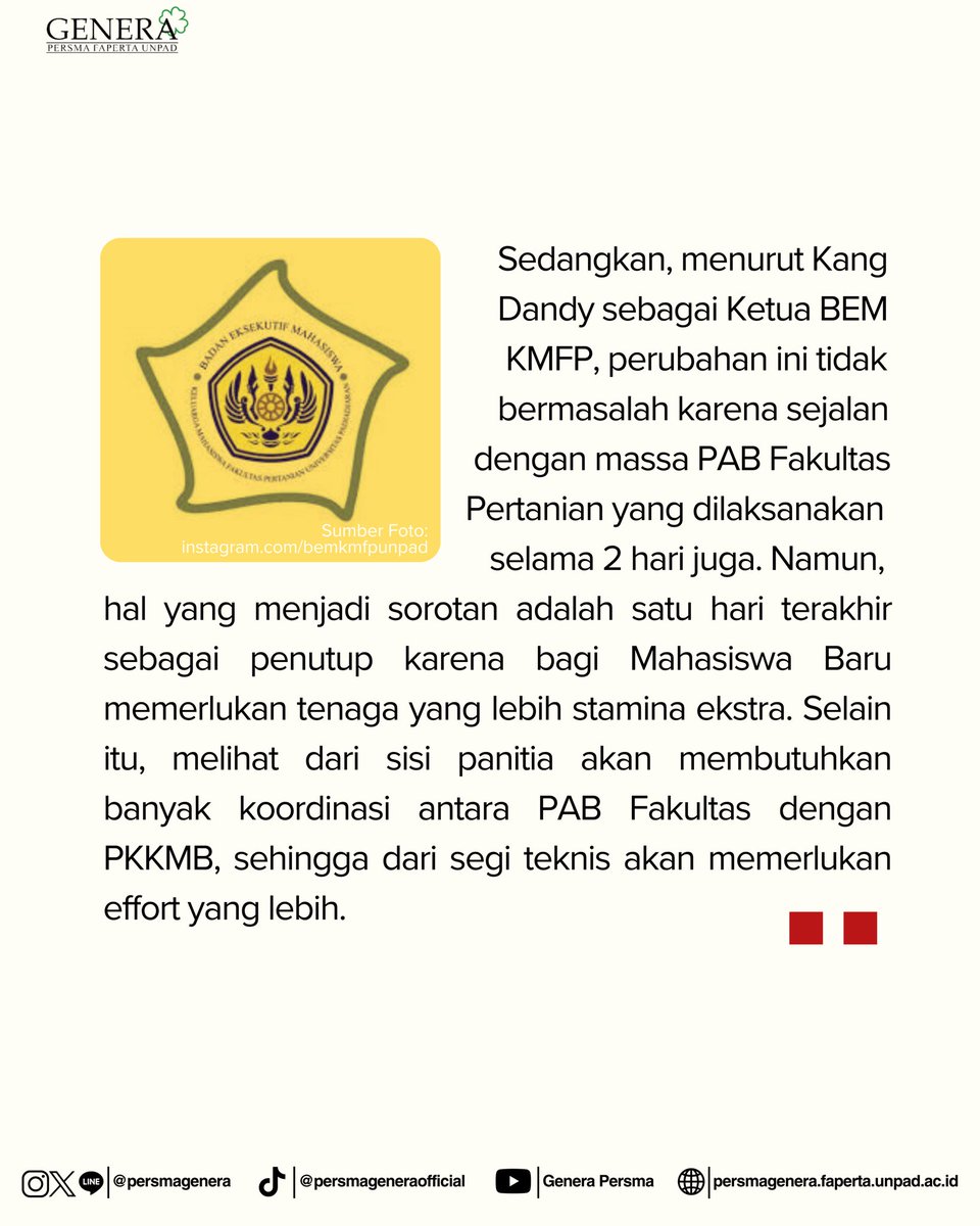 persmagenera's tweet photo. Design by: @dianeyln
Written by: @al_xora @aetikaah_ @/rosariniii_
Editor by: @nabila_pratiwi1 
Caption by: @deaervn @alldawyh
Uploaded by: @deaervn
———————
Follow Kami di Media Sosial
Instagram: @persmagenera
YouTube: @GeneraPersma
X: @persmagenera
Tiktok: @persmageneraofficial https://t.co/zCJhz6h4cq