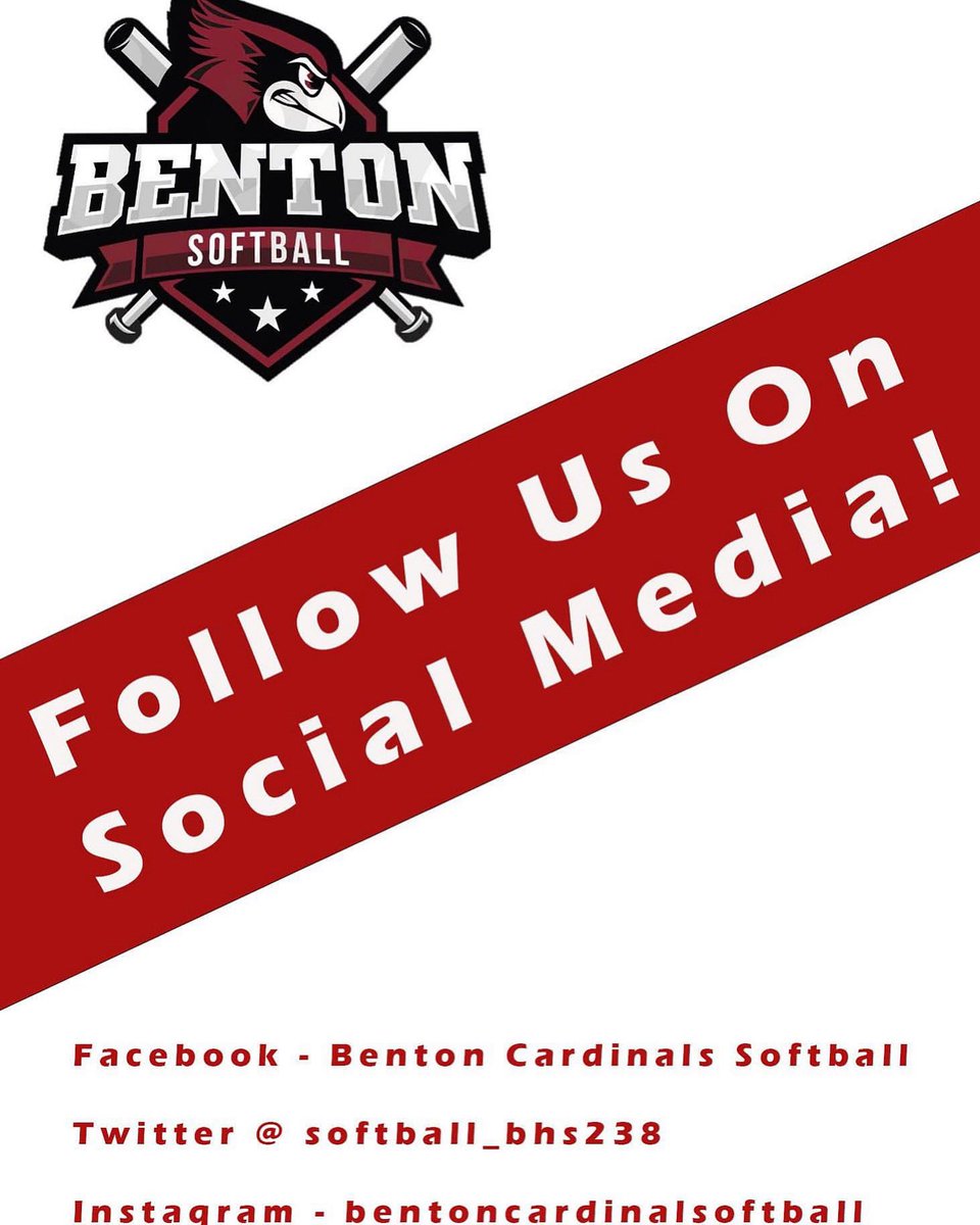 BENTON SOFTBALL CAMP

Come out and work out with the Benton Cardinal Softbal team!  

$25 for 1 day / $40 for both days

July 23rd &amp; July 24th
8:30 AM - 10:30 AM
Hyde Park - Field #1 

SIGN UP TODAY!