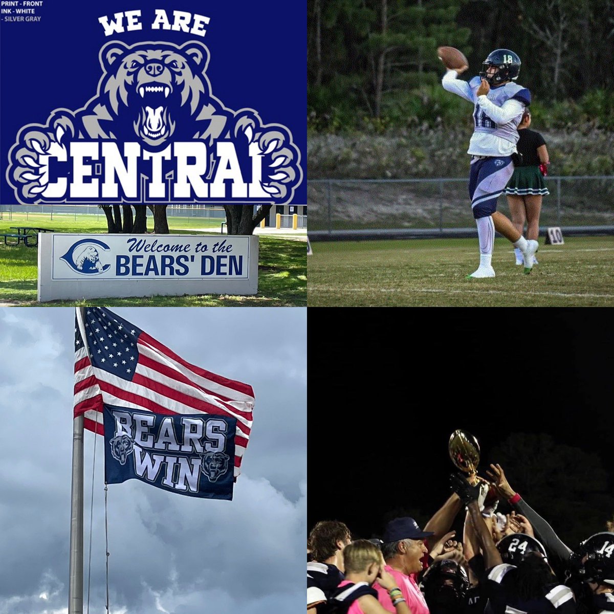 Coach P Jim Pusateri (@coachjrp) on Twitter photo Incoming Freshman, new players email Coach P for summer workout information. Pusateri_J@hcsb.k12.fl.us
It’s a Great Time to be a Bear!
WE ARE CENTRAL- In Pursuit of Better Incoming Freshman, new players email Coach P for summer workout information. Pusateri_J@hcsb.k12.fl.us
It’s a Great Time to be a Bear!
WE ARE CENTRAL- In Pursuit of Better