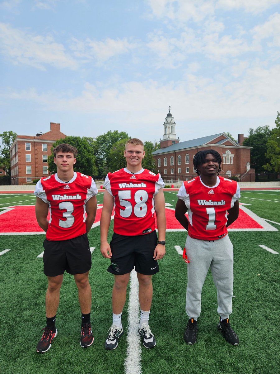 Jacob Mckinley (@jacobmmckinley) on Twitter photo Thank you <a href="/coachcjr/">CJ Ramsey</a> for the invite to come and visit <a href="/WabashFB/">Wabash College Football</a> today. It was great to be back on campus and learn more about the program. Also great to meet up with <a href="/PendletonHtsFB/">Pendleton Heights Arabian Football</a> teammates <a href="/Tfreezy1016/">Marlo “Talan” Foster 🔥</a> and <a href="/GrantEllis59703/">Grant Ellis</a>. Looking forward to come back! Thank you <a href="/coachcjr/">CJ Ramsey</a> for the invite to come and visit <a href="/WabashFB/">Wabash College Football</a> today. It was great to be back on campus and learn more about the program. Also great to meet up with <a href="/PendletonHtsFB/">Pendleton Heights Arabian Football</a> teammates <a href="/Tfreezy1016/">Marlo “Talan” Foster 🔥</a> and <a href="/GrantEllis59703/">Grant Ellis</a>. Looking forward to come back!
