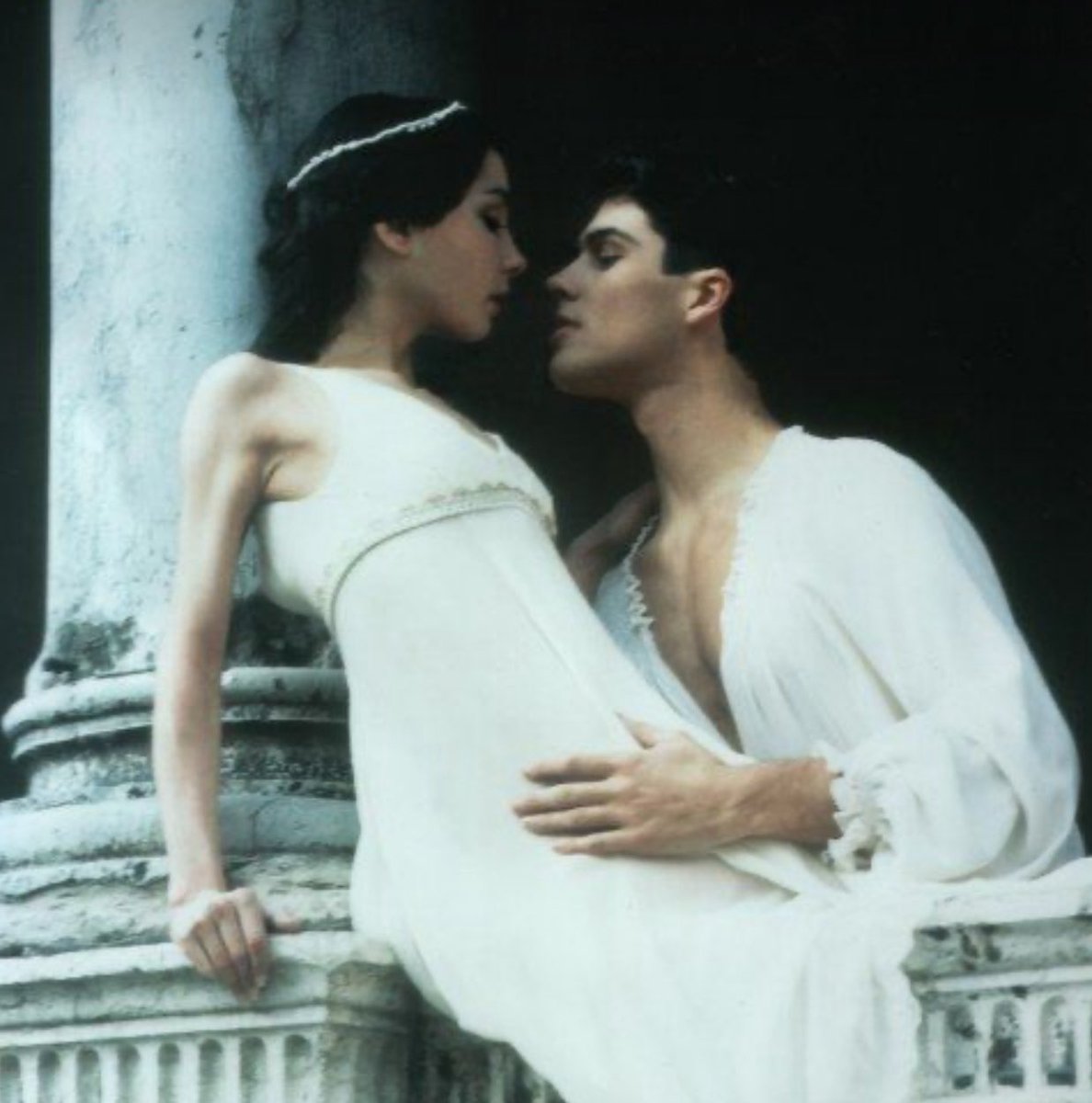 Tamara Rojo &amp; Roberto Bolle in Romeo and Juliet, English National Ballet, 1998.