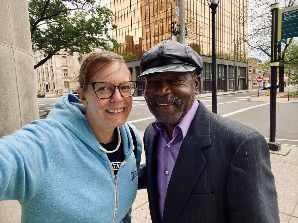 In November 1975, <a href="/NHFT933/">New Haven Federation of Teachers Local 933</a> went on strike in an effort to secure a fair contract. Today was the first in a series of events commemorating this action with a photo shoot in front of the New Haven County Courthouse.