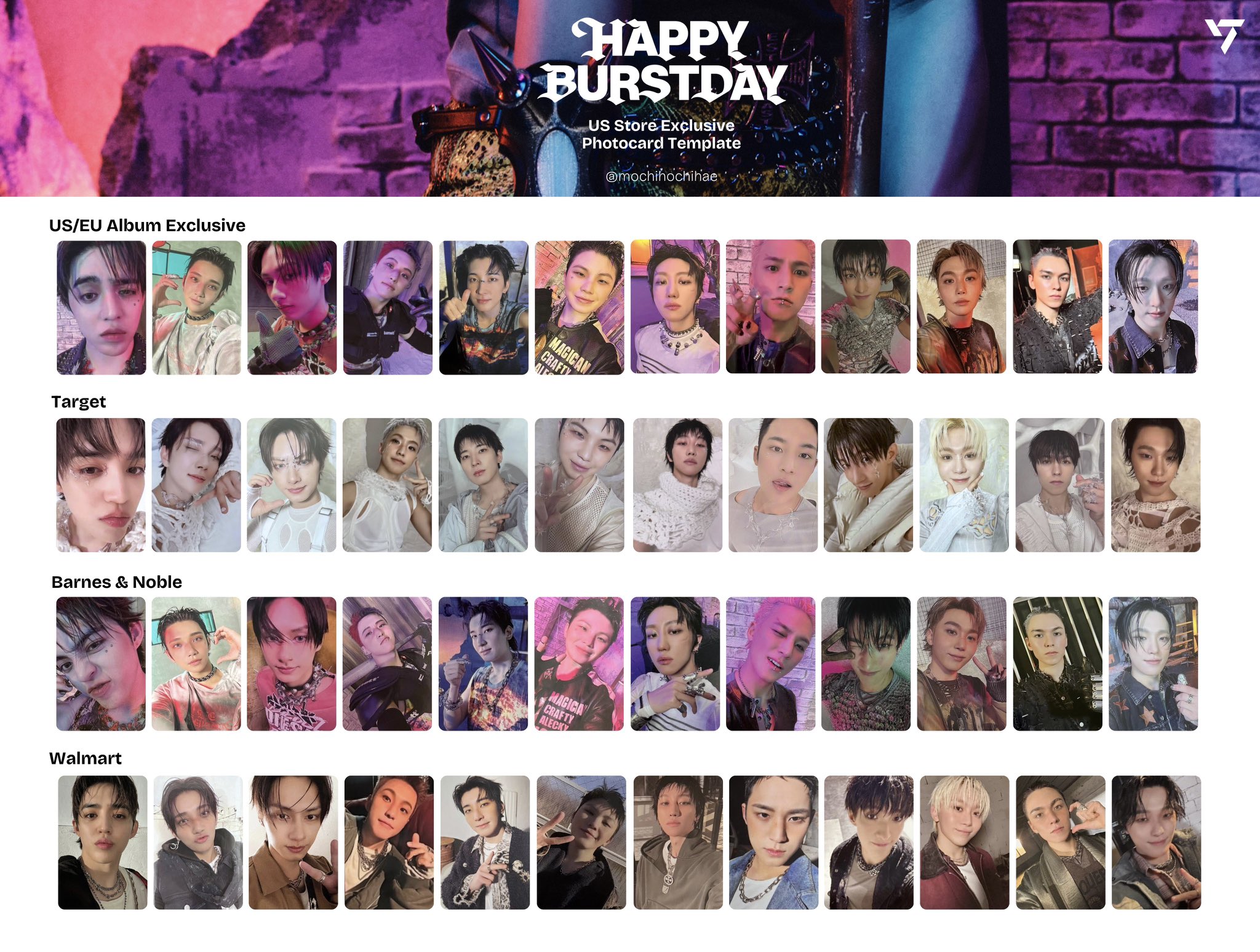 ウォヌ トレカ happy burstday US アメリカ 限定 SEVENTEEN BURSTDAY ウォヌ us eu アメリカ 限定 SEVENTEEN