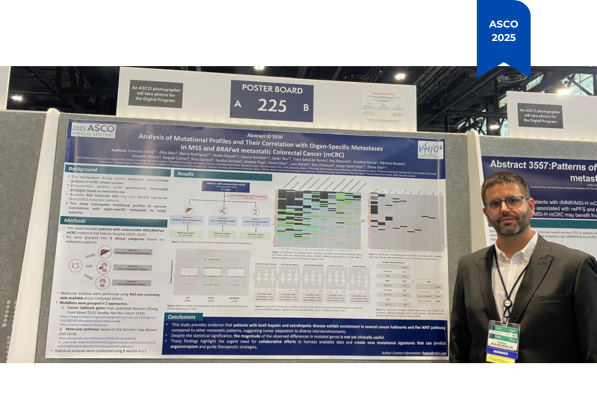 Oncobites.tv (@oncobitestv) on Twitter photo 🧬 #ASCO25 | Metástasis y perfil genómico en mCRC
El Dr. Francesc Salva <a href="/VHIO/">Vall d’Hebron Institute of Oncology (VHIO)</a> presentó un análisis molecular clave en pacientes MSS/BRAFwt no resecables.
💡 ¿Cómo influye el genoma tumoral en el patrón de diseminación?
📲 Descubre las implicaciones terapéuticas 👉 🧬 #ASCO25 | Metástasis y perfil genómico en mCRC
El Dr. Francesc Salva <a href="/VHIO/">Vall d’Hebron Institute of Oncology (VHIO)</a> presentó un análisis molecular clave en pacientes MSS/BRAFwt no resecables.
💡 ¿Cómo influye el genoma tumoral en el patrón de diseminación?
📲 Descubre las implicaciones terapéuticas 👉