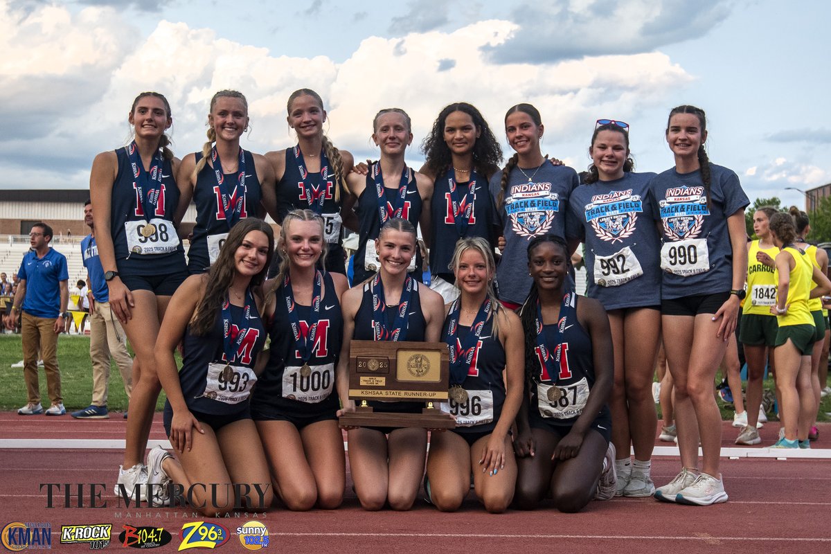 Manhattan girls take 2nd place at State Track &amp; Field