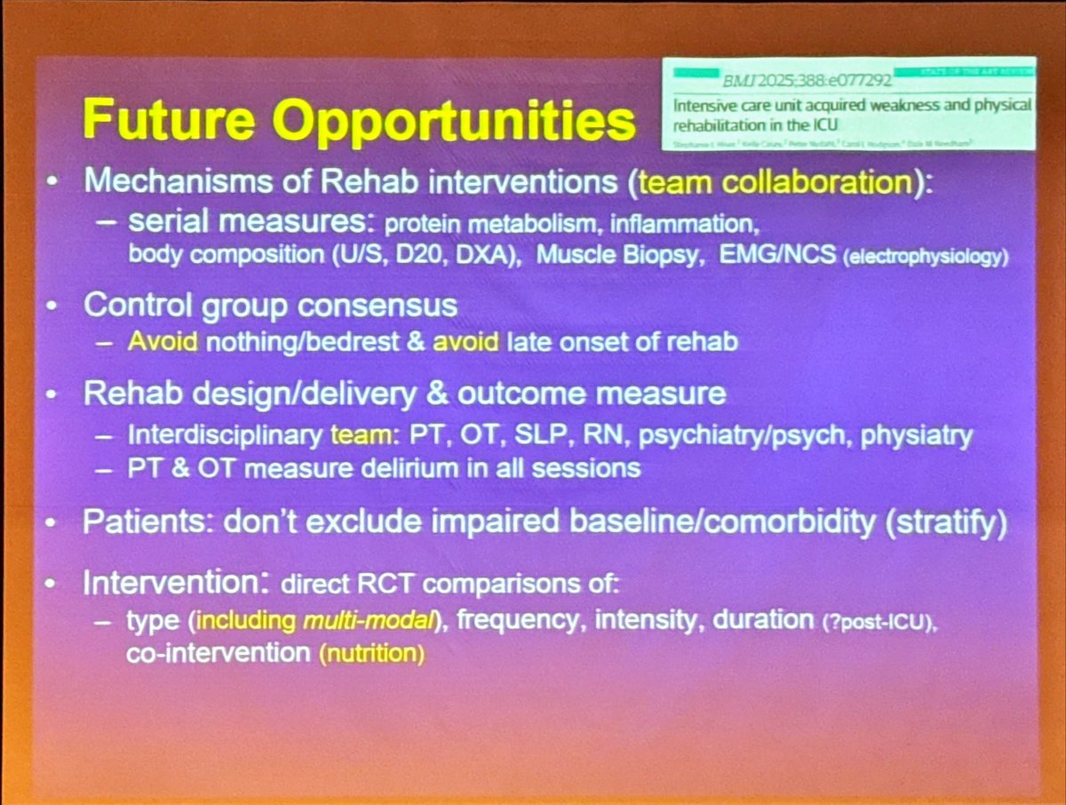 gwen.mom.md (@gdyagra) on Twitter photo <a href="/DrDaleNeedham/">Dale Needham, MD, PhD</a> giving the keynote for #APC2025 updates, challenges and future opportunities for #ICUrehab <a href="/DrDaleNeedham/">Dale Needham, MD, PhD</a> giving the keynote for #APC2025 updates, challenges and future opportunities for #ICUrehab