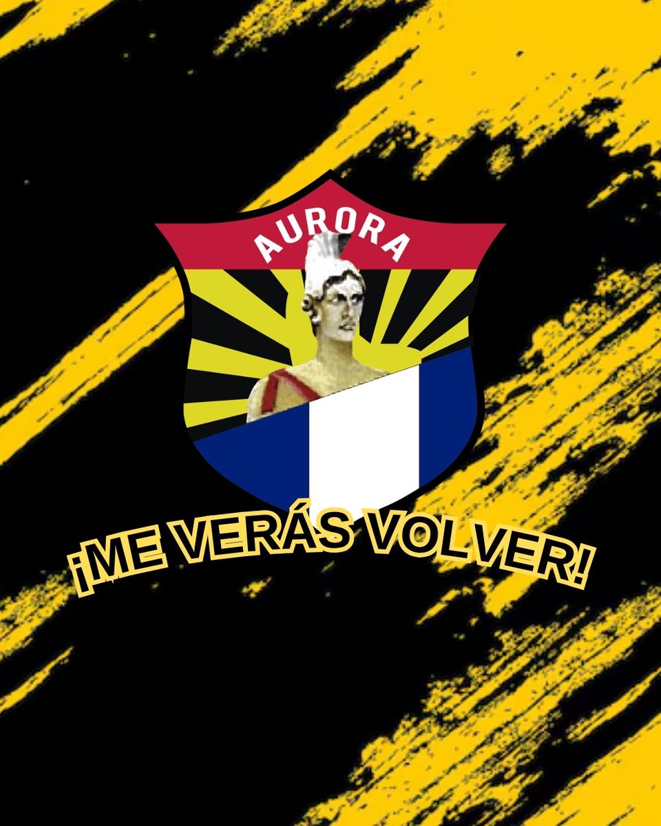 tigresaurorafc's tweet photo. En memoria de todos los que ya no están, de todos los que seguimos creyendo y de todo aquel que vibra con tus colores... 

¡AURORA ES DE LIGA NACIONAL! 💛🖤💛🖤💛🖤

#AuroraFC #TigresAurora https://t.co/8fWGKjI8GO