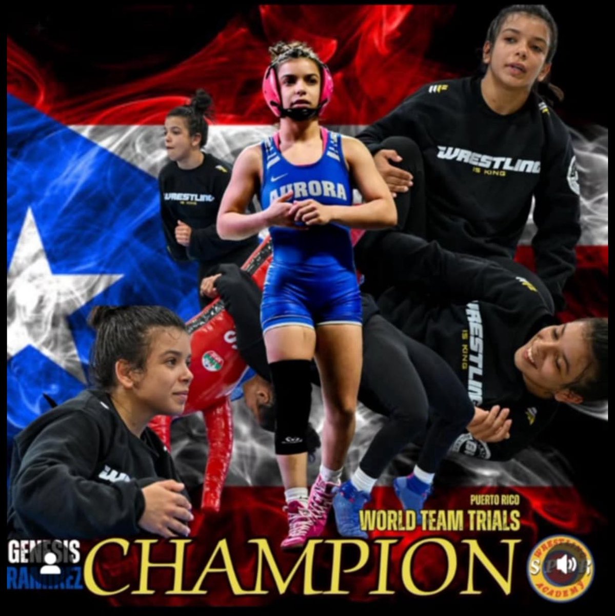 ElkhartHSSports's tweet photo. Former Lion, Genesis will be representing Puerto Rico at 1 of the highest levels of girls wrestling! https://t.co/IYXXqY4fDk