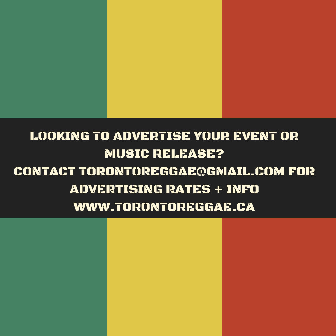 Looking to advertise your Reggae event or new release?

Contact torontoreggae at gmail dot com for rates and info!

torontoreggae.ca