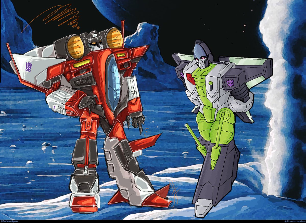 darknanigans's tweet image. collab w/ @Raydanteral !!!!! 

IM SO STOKED he did thrust and the background while i did starscream!!! AND IT CAME OUT SO AWESOMEEEE EVERYONE PLEASE GO SHOW HIM SOME LOVE!!!! 
#maccadams #transformersarmada