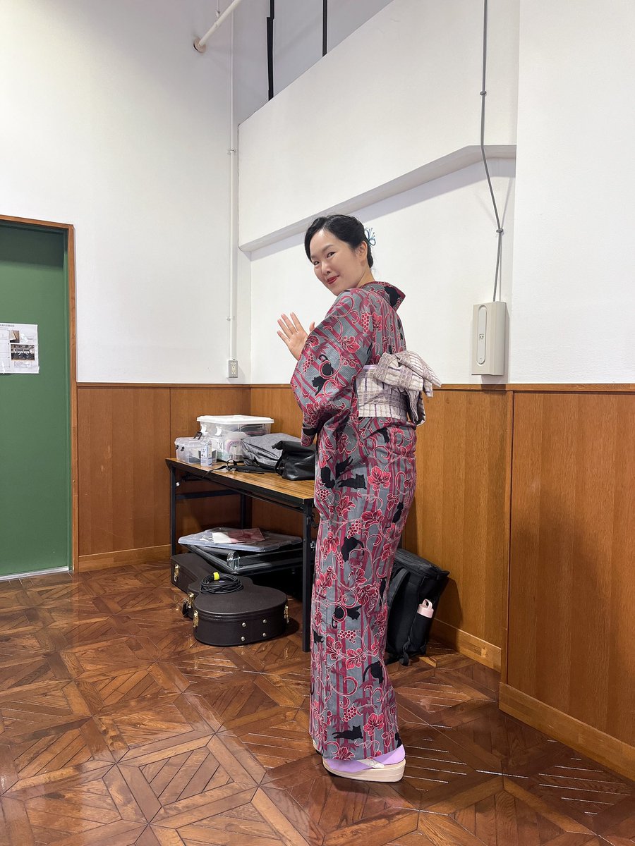 shizuka_retroFM's tweet image. 和服美人はにわかさん🌸