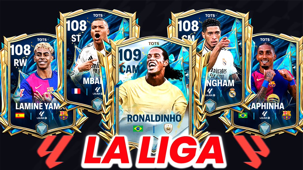 RONALDINHO, MBAPPE, LAMINE Y MAS... TOTS DE LA LIGA 😶 PACK OPENING CON 

youtube.com/live/VR2iers8e…

Se agradece🔄❤️ <a href="/tutiofifa/">Tío Fifah 🇨🇴 🇵🇸 حرة</a> <a href="/itsKuribohJr/">Kuri Jr.</a> <a href="/DevilRv_/">DevilRv 🇵🇪🔥</a> <a href="/totono97/">Totono FC🇨🇴</a> <a href="/GERARDM09/">GERARD</a> <a href="/legas1710/">L E G A S</a> <a href="/FrankH2H/">FrankH2H</a> <a href="/HDWolvie/">WolvieHD</a> <a href="/JONALDINHOtm/">JONALDINHO90™</a> <a href="/FC_14_STAR/">FC-STAR</a>