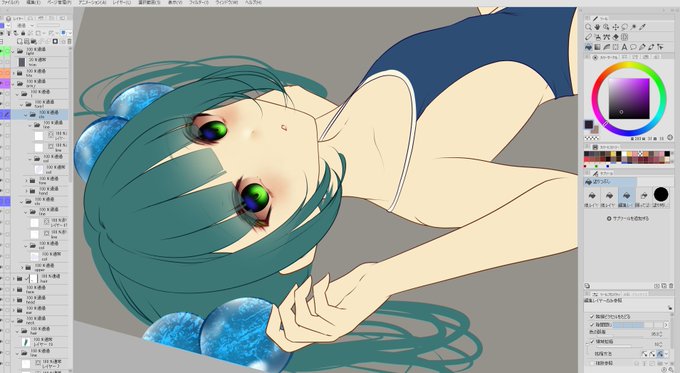 キスメちゃん塗るぜ!! 