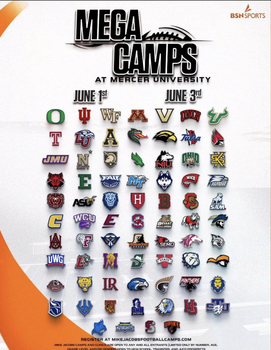 Carter Williams (@carterlwilliams) on Twitter photo Iโll be participating at <a href="/MercerFootball/">Mercer Football</a> Mega Camp session 3 tomorrow!!!
<a href="/coachwoolcock/">Dr. Andre Woolcock</a> <a href="/CoachHearn1/">Coach Hearn</a> <a href="/CoachHoff/">Justin M. Hoffman</a> <a href="/aj_jones36/">AJ Jones</a> <a href="/QwikRecruiting/">QwikRecruiting</a> <a href="/train0187/">TRAINBUILT PERFORMANCE</a> <a href="/eastsidefbsc/">EHSEagleFootball</a> <a href="/GreerSportsStar/">Greer Sports Star</a> <a href="/coachbilldurkin/">Bill Durkin</a> <a href="/HighSchoolBlitz/">High School Blitz</a> <a href="/CoachJLord1/">Jalani Lord</a> <a href="/FloarsRandy/">Randy Floars</a> <a href="/ShaedonMeadors/">Coach Meadors</a> Iโll be participating at <a href="/MercerFootball/">Mercer Football</a> Mega Camp session 3 tomorrow!!!
<a href="/coachwoolcock/">Dr. Andre Woolcock</a> <a href="/CoachHearn1/">Coach Hearn</a> <a href="/CoachHoff/">Justin M. Hoffman</a> <a href="/aj_jones36/">AJ Jones</a> <a href="/QwikRecruiting/">QwikRecruiting</a> <a href="/train0187/">TRAINBUILT PERFORMANCE</a> <a href="/eastsidefbsc/">EHSEagleFootball</a> <a href="/GreerSportsStar/">Greer Sports Star</a> <a href="/coachbilldurkin/">Bill Durkin</a> <a href="/HighSchoolBlitz/">High School Blitz</a> <a href="/CoachJLord1/">Jalani Lord</a> <a href="/FloarsRandy/">Randy Floars</a> <a href="/ShaedonMeadors/">Coach Meadors</a>