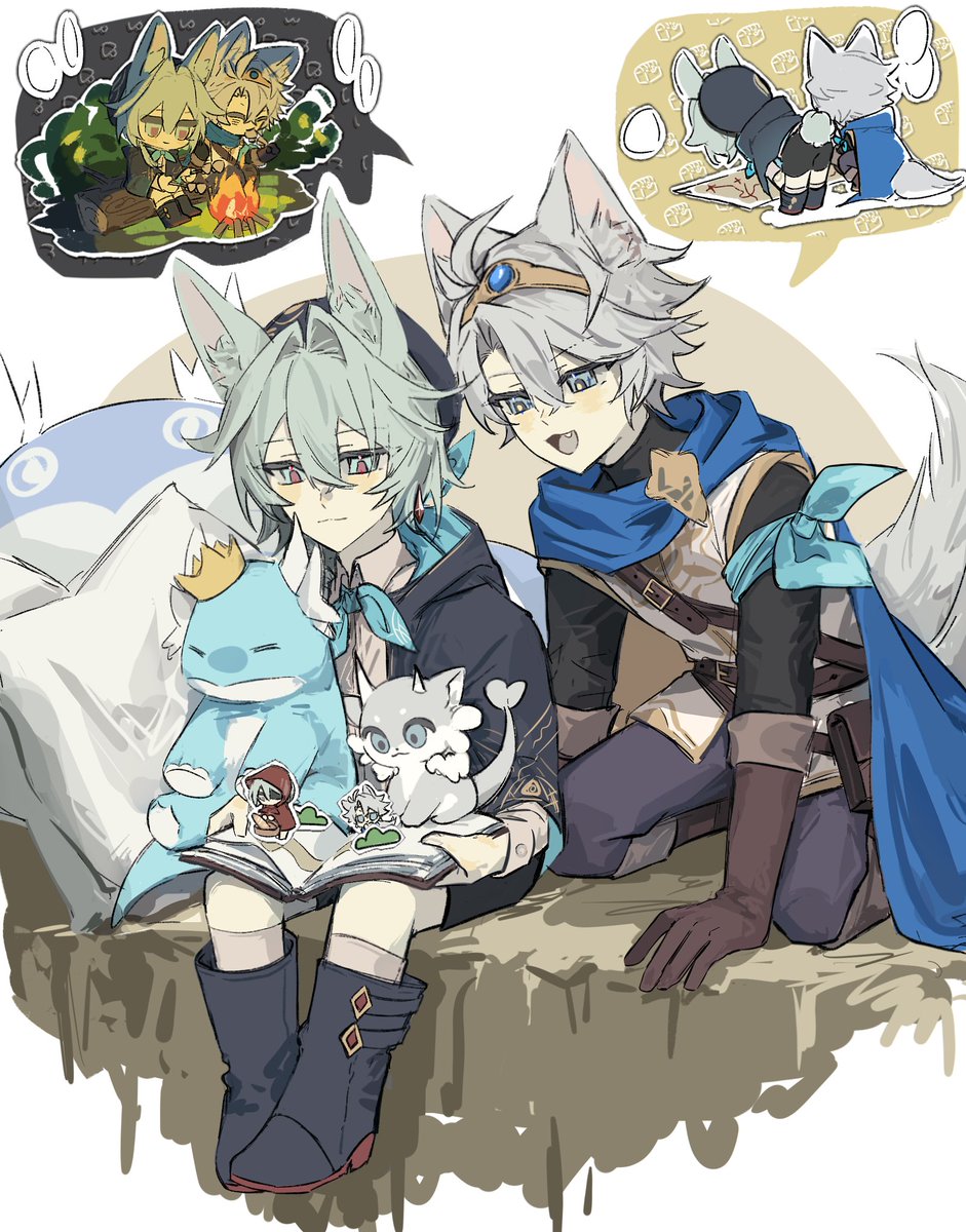 🐺🐇🗺️🗡️！！！！！！
#phainaxa