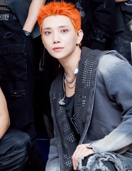 ORANGE HAIR JOSHUA HONG FOR TODAY INIKIGAYO LETSGO!!!😳🧡🔥