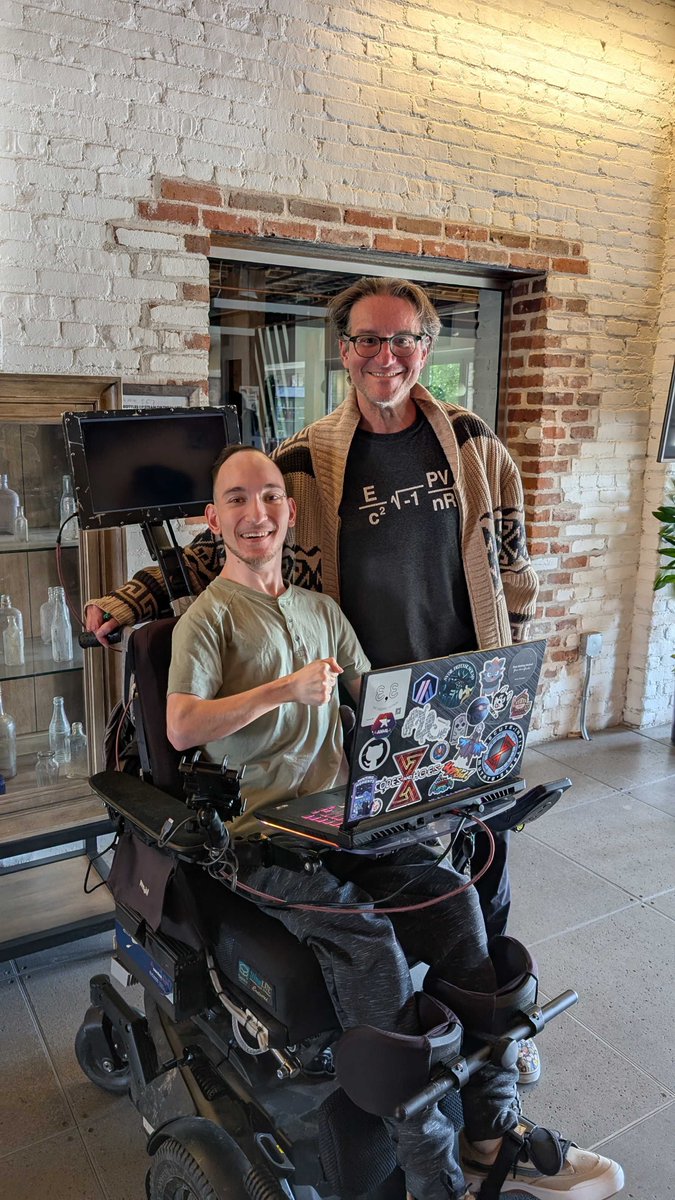 I was hanging out with <a href="/bfeld/">Brad Feld</a> today at his fireside chat with Attorney General and candidate for governor, Phil Weiser.