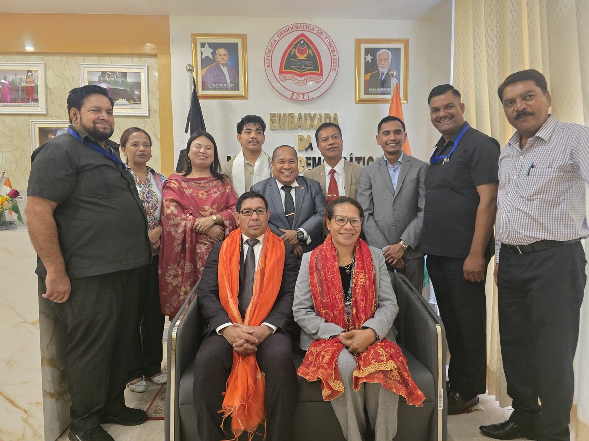 Embassy of Timor-Leste in New Delhi tweet media