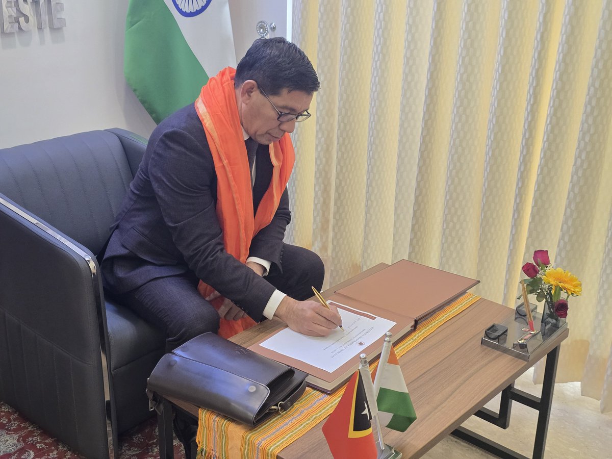 Embassy of Timor-Leste in New Delhi tweet media