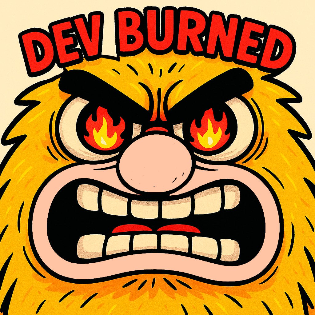 blor_onsol's tweet photo. ๐ฅ DEV BURNED ๐ฅ
He burned the dev.
Then smiled for the first time.
#BLOR #Solana #pumpfun https://t.co/3eMWZ3iz7j