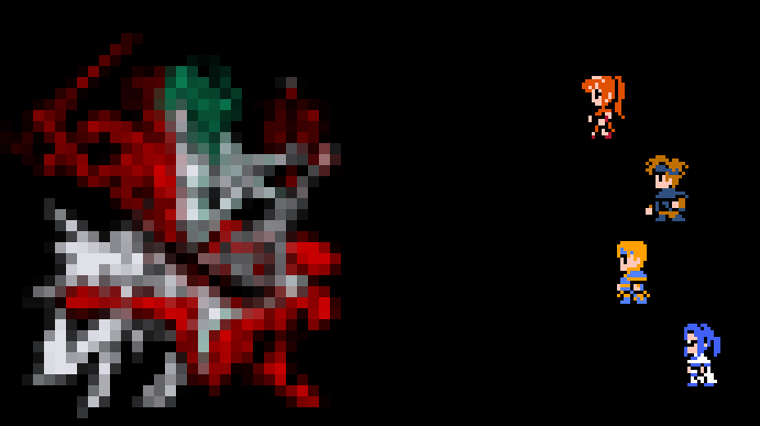 #indiegame #gamedev 
どの段階でいうか迷ってたのですけど、おなじローグライクダンジョンRPGを制作されてるSHIGEFUSAさんとも、こっそりコラボしていて、裏ボスとしてDungeon Overddoseの世界に登場する敵と対峙することができます！（体験版製品版ともに登場します）