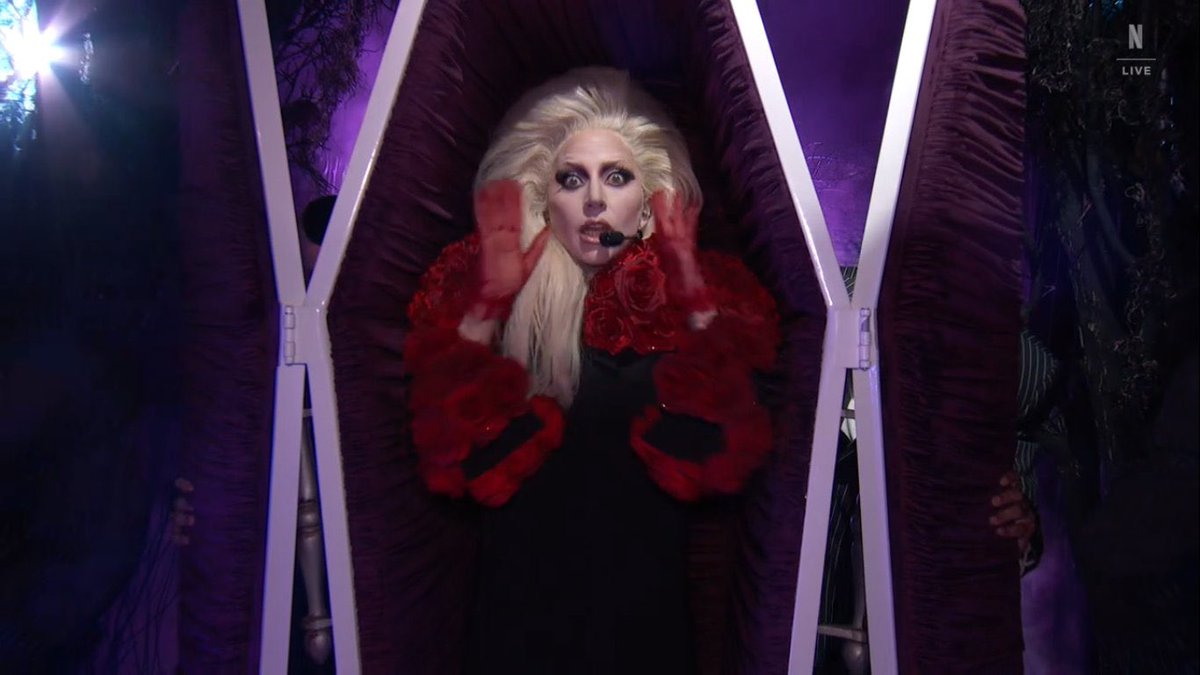 Lady Gaga performs ‘Zombieboy’ at #TUDUM.