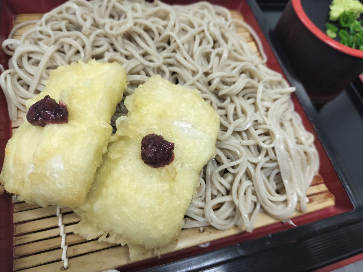 sobaaisaikan's tweet photo. 6月限定「はも天ざるそば」♪ https://t.co/w2fGBgyeLG
