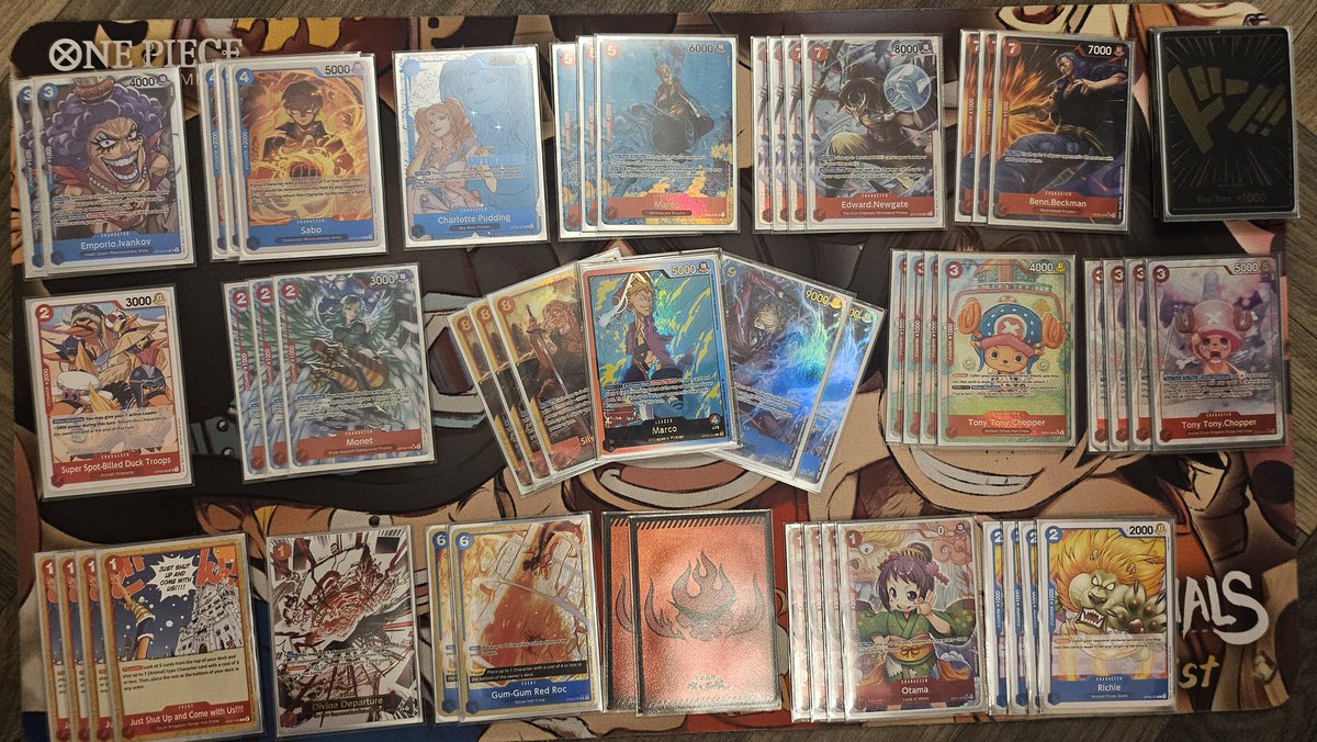 Nour (@nourr_ab) on Twitter photo WE TOP 16'D WITH THE GOATTTTTTTTTTTT (marco)
Insanely happy with how the list. Planned out. Definitely changes I'll make ahead of Rome Regional where I hopefully get my serial :,)
Shout out to the best LGS in London <a href="/BrotherhoodGmes/">The Brotherhood Games</a>
#onepiece
#onepiececardgame
#ワンピカード WE TOP 16'D WITH THE GOATTTTTTTTTTTT (marco)
Insanely happy with how the list. Planned out. Definitely changes I'll make ahead of Rome Regional where I hopefully get my serial :,)
Shout out to the best LGS in London <a href="/BrotherhoodGmes/">The Brotherhood Games</a>
#onepiece
#onepiececardgame
#ワンピカード