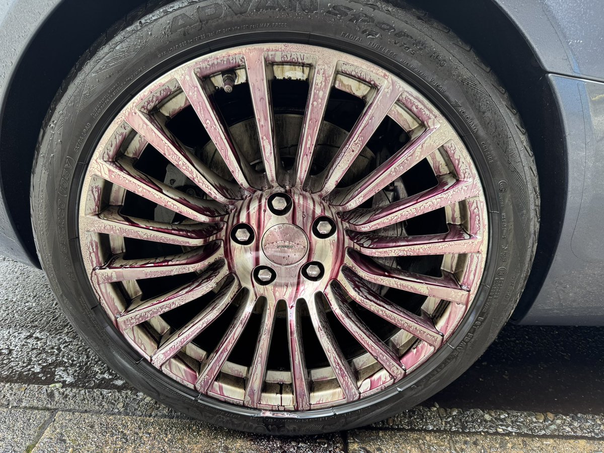 洗車のやりがいがあるラピードのホイール