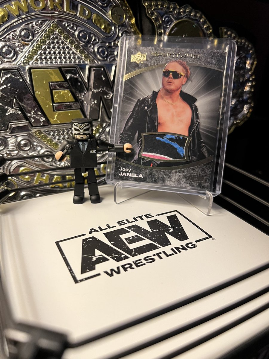 AEW Apologist (@aewapologist) on Twitter photo Another 💎 acquired!
2021 Upper Deck AEW JOEY JANELA #3 Dark Relic /25
Anyone know which “Bad Boy” shirt this is? Official <a href="/AEW/">All Elite Wrestling</a>? Spring Break?
#AEWFyterFest #AEWDynamite #GCW #AEWCollision #whodoyoucollect Another 💎 acquired!
2021 Upper Deck AEW JOEY JANELA #3 Dark Relic /25
Anyone know which “Bad Boy” shirt this is? Official <a href="/AEW/">All Elite Wrestling</a>? Spring Break?
#AEWFyterFest #AEWDynamite #GCW #AEWCollision #whodoyoucollect