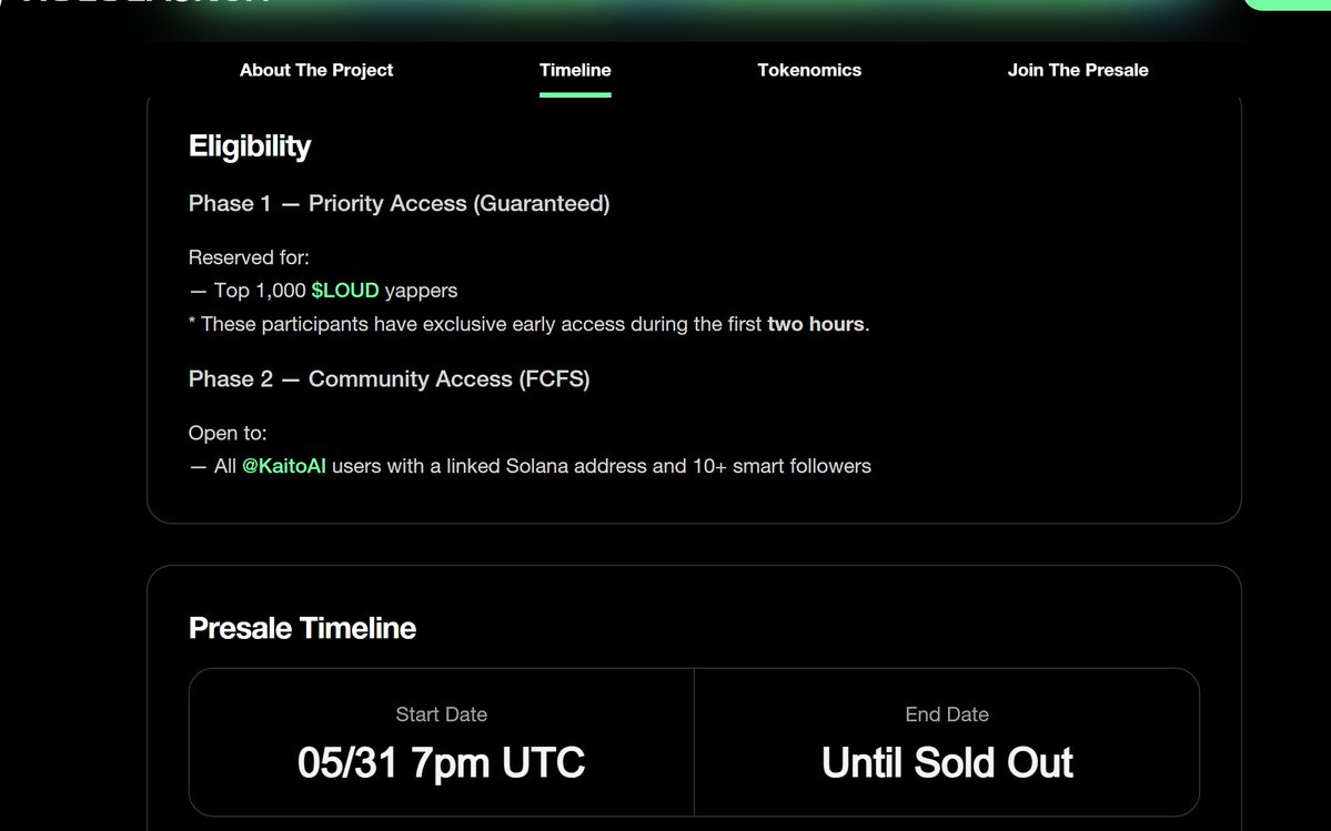 🚨 BREAKING: "Concluso il Lancio del Token LOUD: Successo nelle Vendite e Risultati Sostenibili"