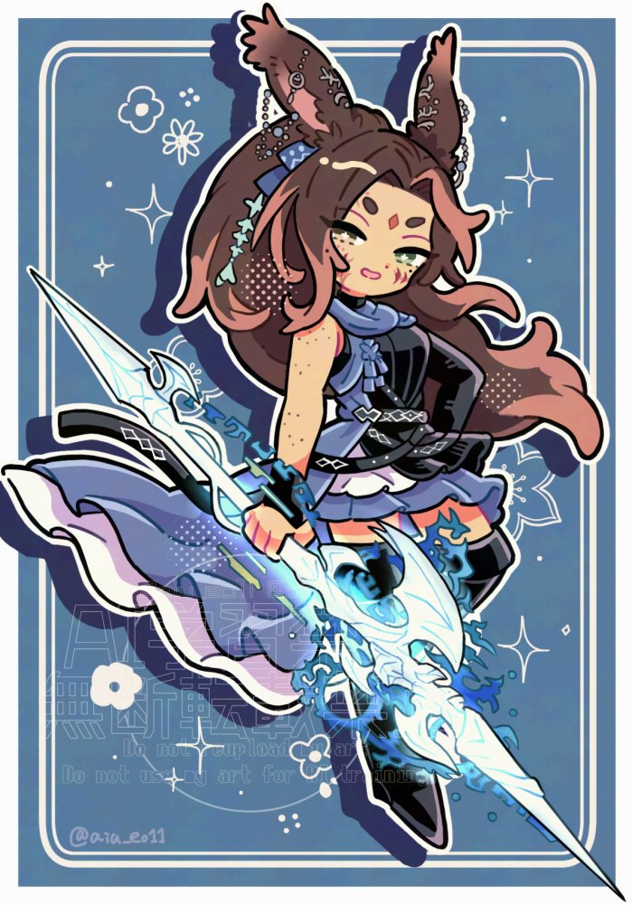 aiu_eo11's tweet image. Thanks for the commission request!🐰💕
#Commission