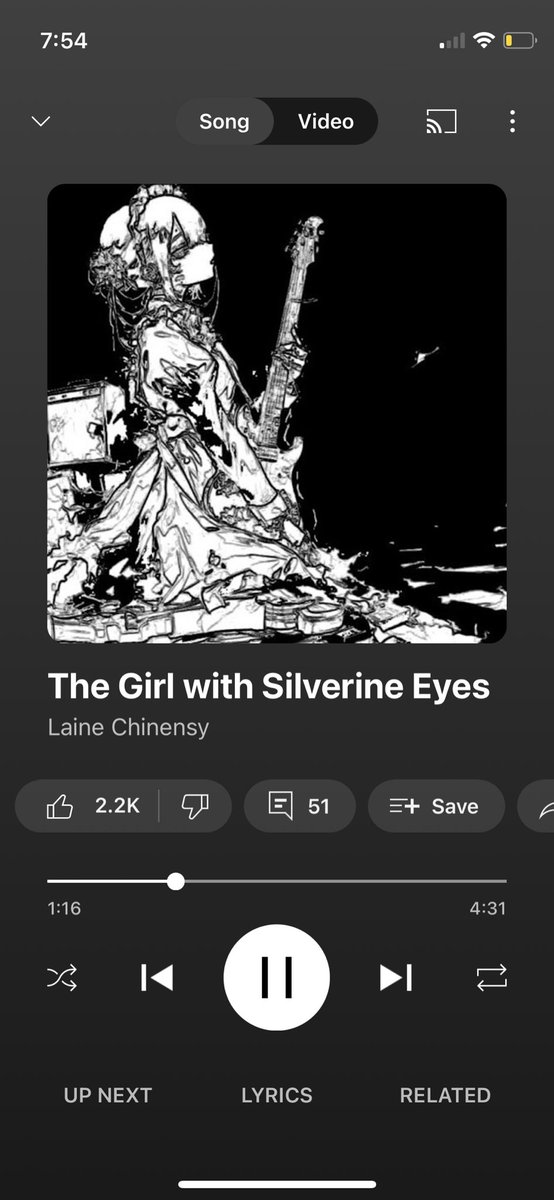 DZD song of the day #1

The Girl with Silverine Eyes - Laine Chinensy