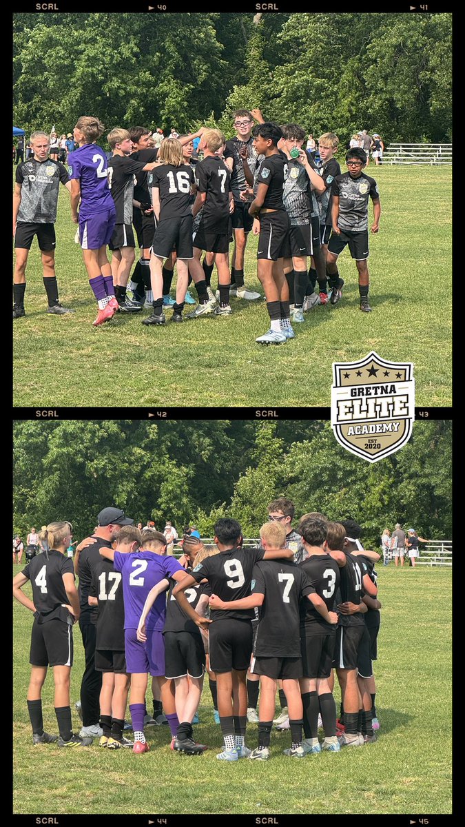 Gretna Elite Academy ECNL (@gea_ecnl) on Twitter photo Huge congrats to our 2011 <a href="/ECNLboys/">ECNL Boys</a> who booked their ticket to Seattle for the 2025 Playoffs with a 1-0 win vs SLSG MO today👏🏻
They will join our 2012 & 2010 teams in the postseason meaning our 3 x youngest <a href="/GEA_ECNL/">Gretna Elite Academy ECNL</a> teams all qualified ✅
The future is BRIGHT💡
#AlwaysBeMore Huge congrats to our 2011 <a href="/ECNLboys/">ECNL Boys</a> who booked their ticket to Seattle for the 2025 Playoffs with a 1-0 win vs SLSG MO today👏🏻
They will join our 2012 & 2010 teams in the postseason meaning our 3 x youngest <a href="/GEA_ECNL/">Gretna Elite Academy ECNL</a> teams all qualified ✅
The future is BRIGHT💡
#AlwaysBeMore