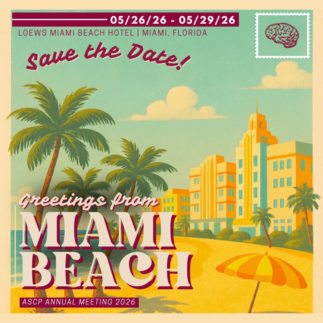 A heartfelt THANK YOU to everyone who made the ASCP 2025 Annual Meeting such a success! Your engagement, discussions, and energy truly made this year's conference special.

See you in Miami Beach!

#ASCP2025