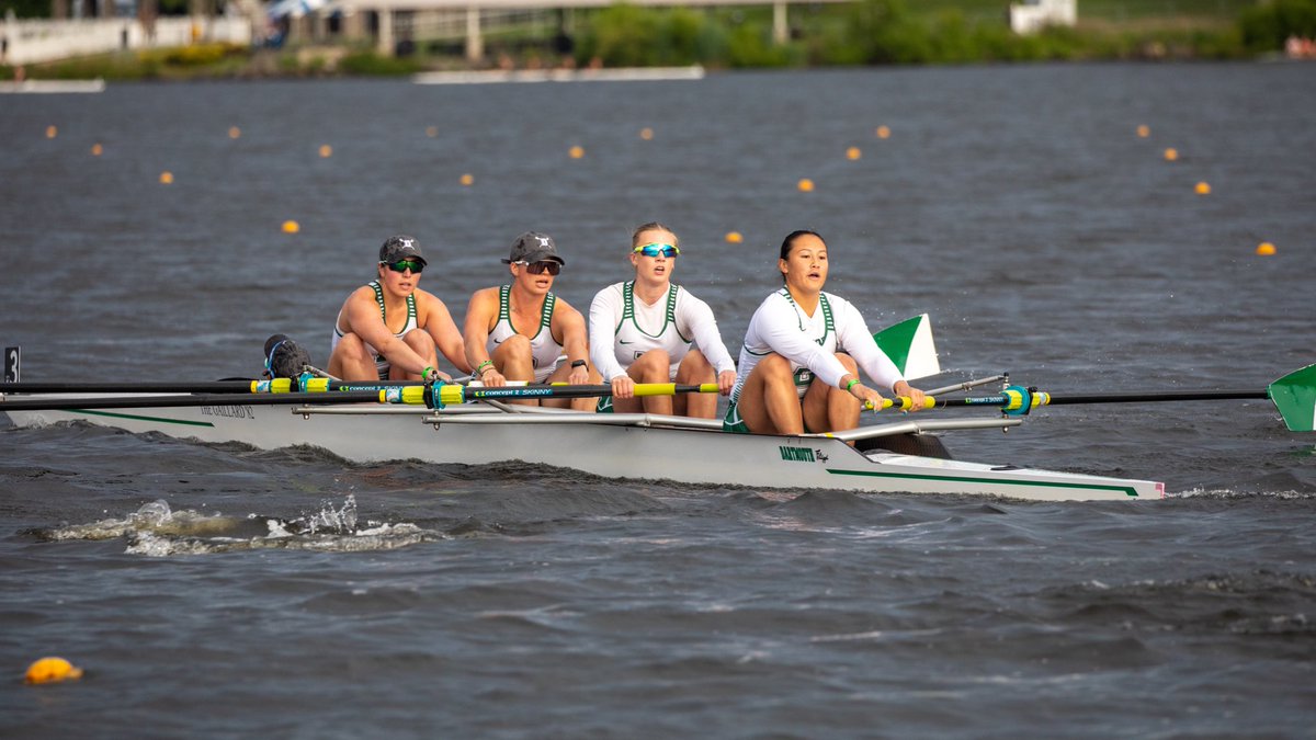 DartmouthWRow's tweet image. Flicks from this evening’s semifinal racing at the NCAA Championship.
Sunday’s schedule
Varsity four D final: 7:12 a.m.
Second varsity eight C final: 7:36 a.m.
Varsity eight C final: 7:52 a.m.
#GoBigGreen | #TheWoods🌲