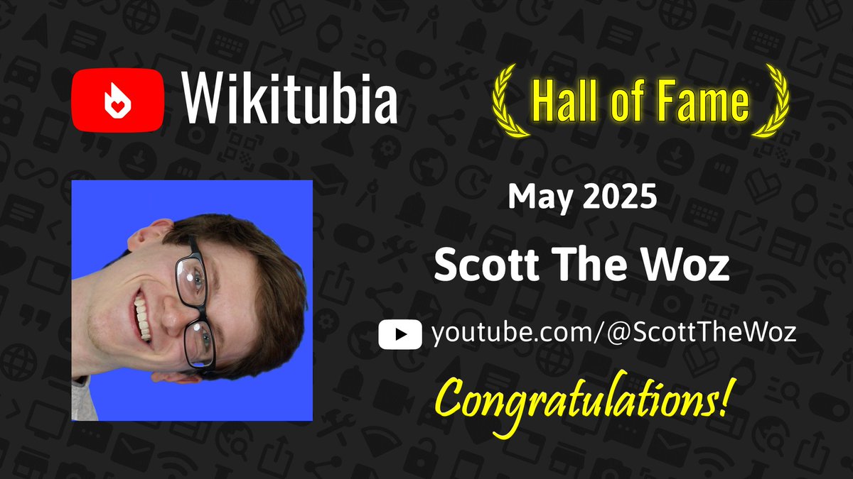 Congratulations to <a href="/ScottTheWoz/">Scott Wozniak</a> for winning the May 2025 Hall of Fame!