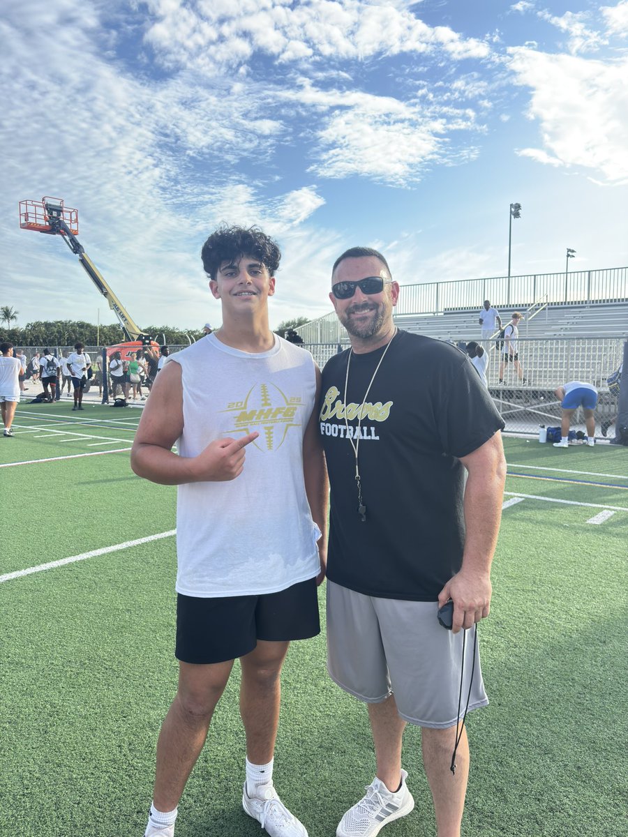Harris Bender (@harrisbender50) on Twitter photo Had a great time learning from <a href="/Coach_Neely/">Colin Neely</a> and <a href="/CoachRayFreeman/">Raydarius Freeman</a>
Thank you to <a href="/CoachHallUNCP/">Mark Hall</a> for the camp invite
<a href="/dhan561/">Coach Donald Hanna</a> <a href="/PVHSCobraFB/">ParkVistaHSFootball</a> <a href="/UNCP_Football/">UNCP Braves Football</a> <a href="/Coachrobnichols/">Robert Nichols</a> <a href="/CoachRod561/">Coach Rod 🏈</a> Had a great time learning from <a href="/Coach_Neely/">Colin Neely</a> and <a href="/CoachRayFreeman/">Raydarius Freeman</a>
Thank you to <a href="/CoachHallUNCP/">Mark Hall</a> for the camp invite
<a href="/dhan561/">Coach Donald Hanna</a> <a href="/PVHSCobraFB/">ParkVistaHSFootball</a> <a href="/UNCP_Football/">UNCP Braves Football</a> <a href="/Coachrobnichols/">Robert Nichols</a> <a href="/CoachRod561/">Coach Rod 🏈</a>