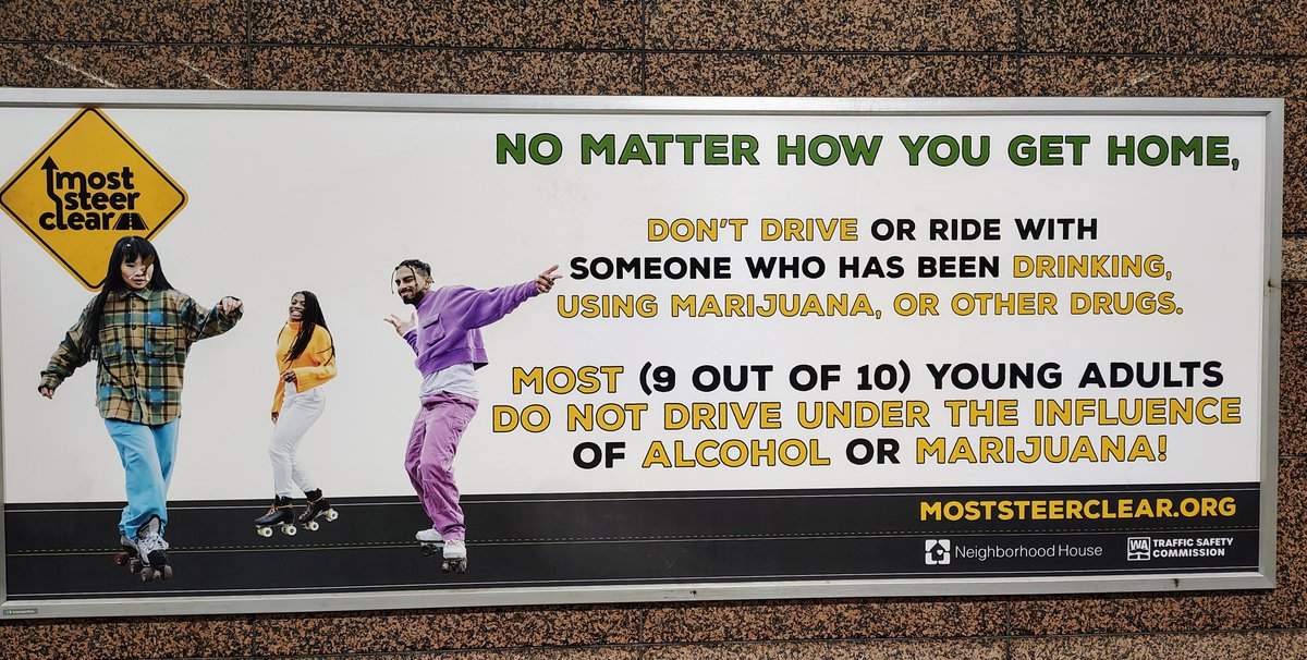 Raghu Parthasarathy (@rparthasarathy7) on Twitter photo Is this appalling message supposed to be uplifting? I would guess this is just a (badly) made-up statistic, and 10% of young adults aren't driving under the influence. Otherwise, we should just give up on society. At a #Seattle light rail station this morning. (<a href="/SoundTransit/">Sound Transit - 🚆 🚈 🚍</a> ) Is this appalling message supposed to be uplifting? I would guess this is just a (badly) made-up statistic, and 10% of young adults aren't driving under the influence. Otherwise, we should just give up on society. At a #Seattle light rail station this morning. (<a href="/SoundTransit/">Sound Transit - 🚆 🚈 🚍</a> )