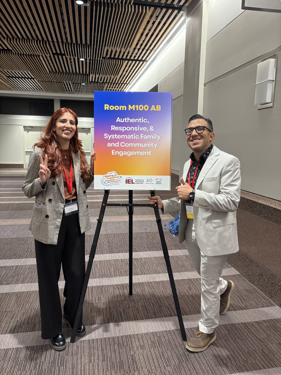 ACisnerosEdD's tweet photo. Successfully presented the great work that our Alvord family engagement and community schools team is doing to ensure our families and students are well taken care of, loved, and engaged! Love this work! @IELconnects #CSxFE2025 https://t.co/9Bh6fCzuPg