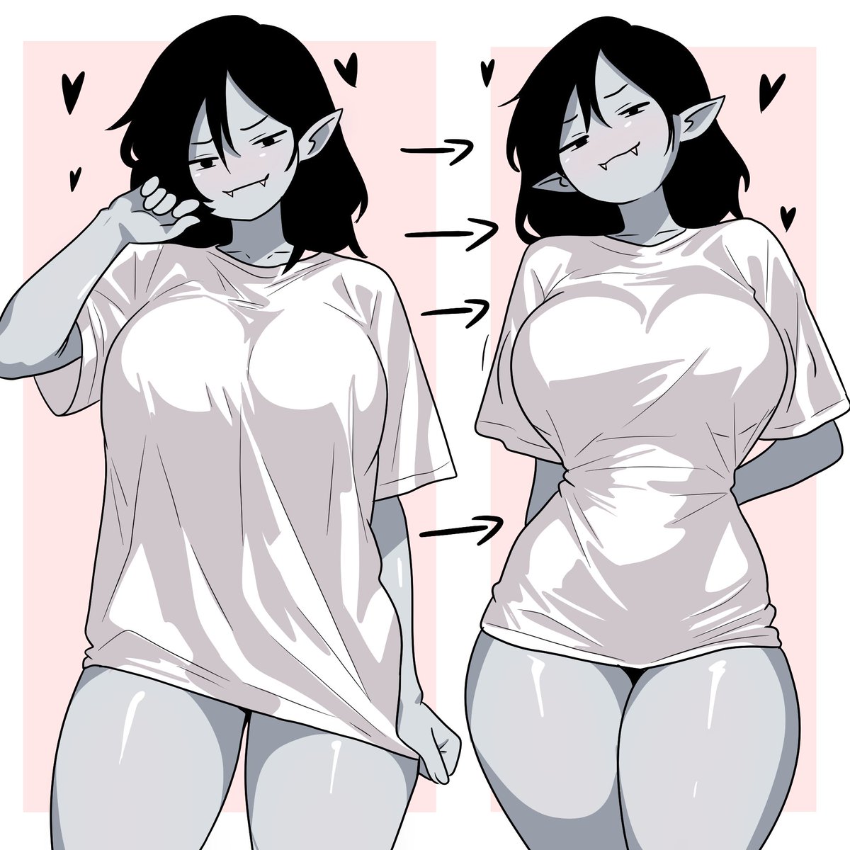 Tighten that fabric!!!
#art #illustration #marceline #adventuretime #lewd