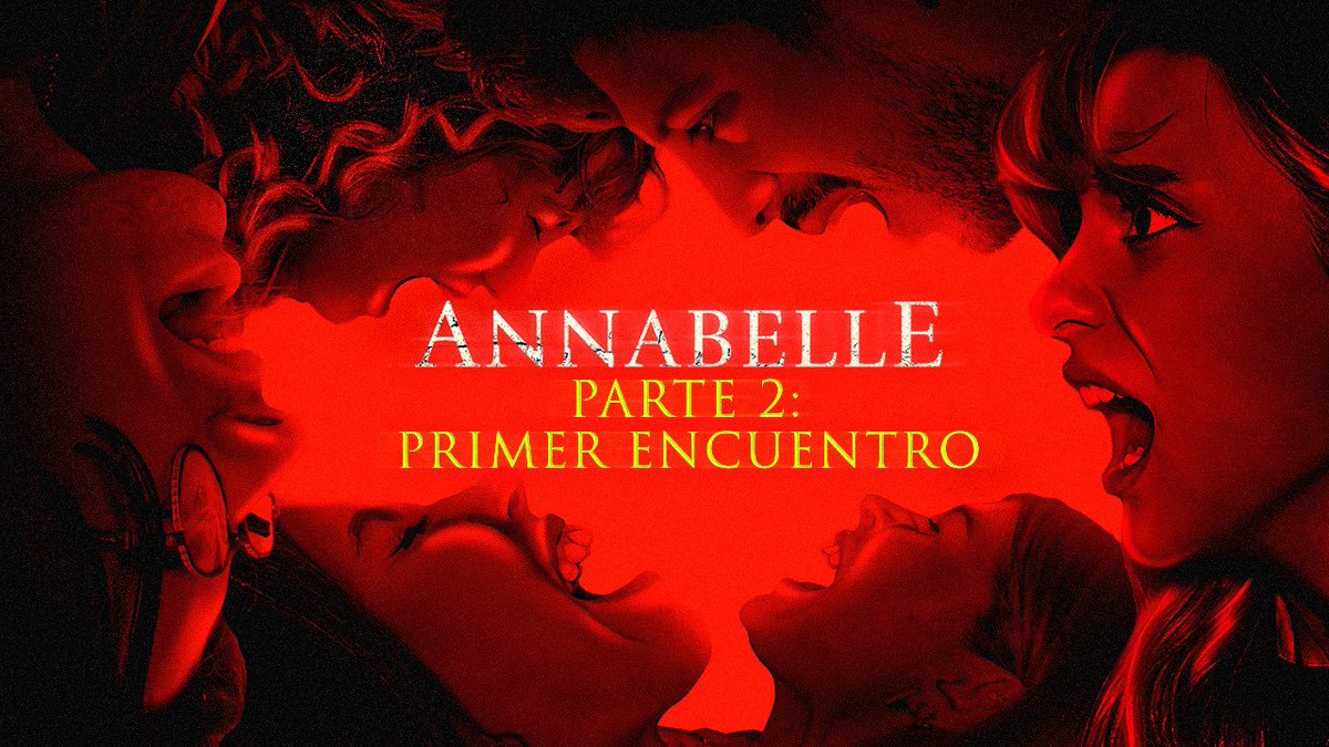 Nuestro primer encuentro con Annabelle está listo para ustedes 👀
Link: youtu.be/IVYT6bNRy_M?si…
Esperamos que disfruten de esta parte 2 
<a href="/geraaver/">Gera Avendaño</a> <a href="/g_vanille/">Clau R. ✨</a> <a href="/reny_revelles/">Reny🍫 (Taylor’s version)</a> <a href="/AndieeRmz/">Andie 🐳</a> <a href="/Patormz13/">Pato 🖤</a>